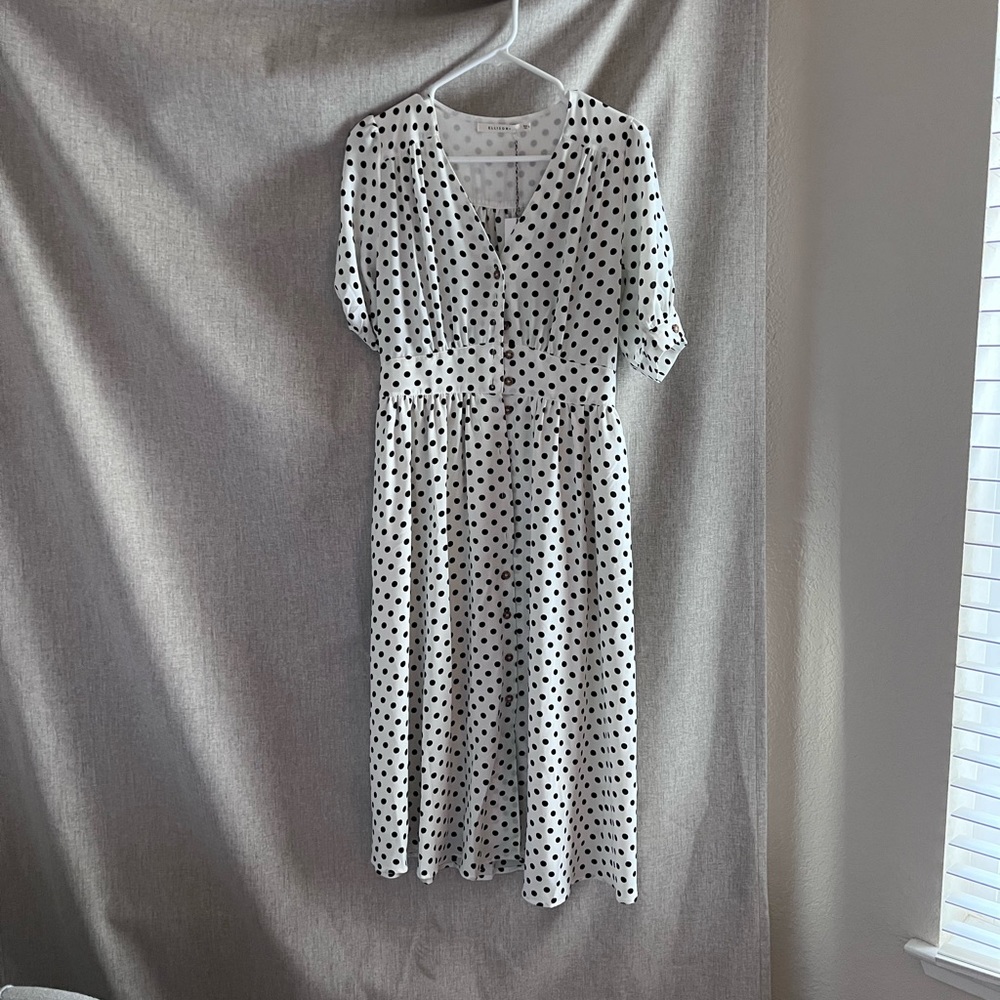Vici polka dot dress